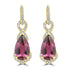 2.7ct Spinel Earrings with 0.284tct Diamond set in 18K Yellow Gold