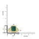 3.09ct   Emerald Rings with 0.41tct Diamond set in 14K Yellow Gold