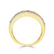 1.59Tct Yellow Diamond Ring With 0.23Tct Diamonds Set In 14Kt Yellow Gold