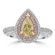 1.13ct Diamond Rings with 0.49tct Diamond set in 14K Two Tone Gold