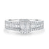 0.5ct Diamond Ring with 1.03tct Diamonds set in 18K White Gold