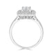 0.49Tct Diamond Ring With 0.48Tct Diamonds Set In 14Kt White Gold
