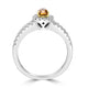 0.38ct Diamond Rings with 0.48tct Diamond set in 18KW & 22KY White Gold