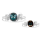 1.65ct Alexandrite Rings with 0.03tct Diamond set in 18K White Gold