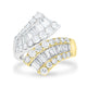 3.1tct Diamond Ring set in 18K White Gold