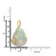 17.36ct Opal Pendants with 0.28tct Diamond set in 18K Yellow Gold