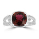 2.32ct Tourmaline Rings with 0.18tct Diamond set in 18K White Gold